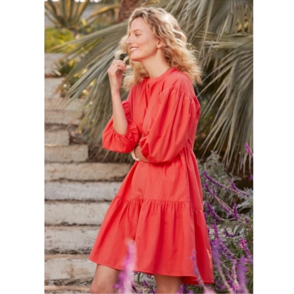 Sundry for Evereve The Anywhere Tiered Dress Size 0